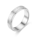 Miniatyrbillede 6 af 6: antistress spinner roterende fidget ring ringe størrelse 8/18,2 mm