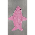 Miniatyrbillede 4 af 6: Shark tæppe pyjamas Shark Blanket Hoodie Adult Shark Adult Bärbarfi grå xl (180*90 cm)