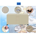 Miniatyrbilde 5 av 5: beskyttelse for utemøbler / trekk til utemøbler møbeltrekk med beige/brun 110*110*85 cm