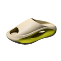 Miniatyrbild 6 av 6: mjuka tofflor slider sandaler skor herr dam massagetofflor svart 40/41