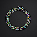 Miniatyrbilde 6 av 6: Dobbeltlags minimalistisk OT-armbånd for kvinner - enkelt, men t svart dobbeltlags ot armbånd