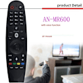 Miniatyrbilde 5 av 6: fjernkontrollerstatningsfjernkontroll for LG AN-MR18BA MR650A MR19BA M an-mr18ba
