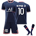 Miniatyrbillede 1 af 2: fodboldtrøje / fodboldtøj neymar jr til børn / voksne med fodbold børn 18