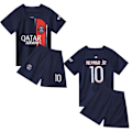 Miniatyrbild 1 av 2: Paris Home No. 10 Neymar Jr. Barn fotbollströja och shorts för v #22 (130CM)