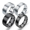 Pikkukuva 2 / 7: Kaksikerrosrengas - Forever Yours, sopivan mattapinnan ja symbolin kanssa 6mm teräsmaali Nro 9