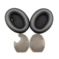 Miniatyrbillede 1 af 6: ørepuder / hovedbøjlepuder til Sony MDR-1000X WH-1000XM2 M3 M4 1000xm4 sort
