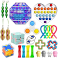 Miniatyrbild 1 av 5: fidget toys pop it stressbollar fidget toys pack/set 24 st