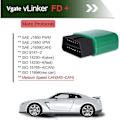 Miniatyrbilde 10 av 10: VLinker FD+ BLE 4.0 bildiagnostisk skanner for iOS og Android som på bildet