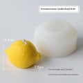 Miniatyrbillede 1 af 6: lysforme lys stearinlys gør-det-selv-forme i silikoneform mj16 yokoku citron