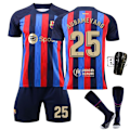 Pikkukuva 5 / 7: jalkapallo jersey jalkapallo vaatteet jersey fc barcelona messi pedri auba #10 #M