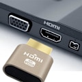 Miniatyrbild 5 av 5: HDMI Dummy Plug 4K, Display Emulator, virtual display adapter