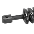 Miniatyrbilde 3 av 8: 2 stk Foosball Score Counter Universal Table Football Scoring Unit Score Keepers for Standard Foosball Tables