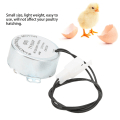 Miniatyrbilde 8 av 8: Automatisk Inkubator Motor CW / CCW Dual Mode Lav Hastighet Egg Vending Mini Inkubator Utstyr 220V