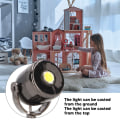 Miniatyrbild 8 av 8: Dockhus Laserljus LED Miniatyr Laserljus med Basomkopplare för 1:12 Dockhus Blank Svart