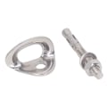 Miniatyrbilde 5 av 8: 3 par Rock Climbing Bolt Hanger i rustfritt stål, klatreanker for sikring, redningsrigging