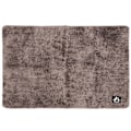 Miniatyrbilde 2 av 2: Myk Dørmatte Antislipp Absorberende Gulvteppe Sengside Teppe Matte for Hjem Bad Soverom Brun 80x120cm