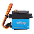 Pikkukuva 3 / 8: 2 kpl 25 kg:n digitaalinen servo, 270 asteen korkea vääntömomentti, vedenpitävä, täysin metallivaihteinen RC-servo, jossa 25T metallinen servovarsi RC-autoon