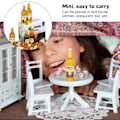 Miniatyrbillede 8 af 8: 8 stk. dukkehus miniature ølflasker levende detaljer 1:12 dukkehus tilbehør til boligindretning gaver skyde rekvisitter