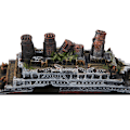 Miniatyrbillede 1 af 3: Titanic tabt vrag båd skib akvarium dekoration ornament vrag ornamenter
