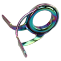 Miniatyrbilde 5 av 8: 9PCS Lokkefiske Stang Guide Ring Set Rustfritt Stål Keramiske Guide Rings Fiskeutstyr