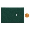 Miniatyrbild 2 av 8: 30x20cm Golf Swing Träningsmatta Golf Inomhus Träffmatta Konstgräsmatta Pad med Tee