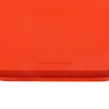 Miniatyrbild 5 av 8: 2 st snabbmatsbricka stapelbar rektangulär lätt vikt halkfri PP matserveringsbricka för restauranger kaféer orange