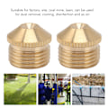 Miniatyrbillede 7 af 8: 10 stk. Messing Tågedyser Tågesprinkler Hoved til Fabrik Site Kulmine Have Plæne Kølesystem G1/2 Tommer