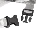 Miniatyrbild 3 av 8: Hundmunstycke Andningsbar Justerbar Förhindra Biting Chewing Pet Mesh Muzzle för Utomhusträning Grå M