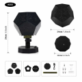 Miniatyrbillede 2 af 8: DIY Science Sky Projektion Nattelys Projektorlampe, Phantom Star Projektor Nattelampe med 5 FARVER til Børn Voksne Soveværelse