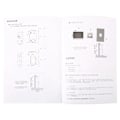 Miniatyrbillede 5 af 8: Videodørtelefon med tovejs kommunikation - Dørklokke med intercom-sæt 110-240V (AU-stik)