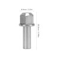 Pikkukuva 6 / 8: 8 kpl RC-pyörännavan pidennysmutteria ruostumatonta terästä, erittäin luja kuusikulmainen RC-pyörännavan pidennysadapteri Axial SCX10 25mm/1in