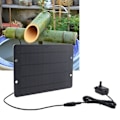 Pikkukuva 1 / 8: Aurinkopaneelinen suihkulähdepumppu 6V 10W USB-aurinkopaneelinen suihkulähdepumppu lintukylpyyn puutarhaan takapihan altaaseen