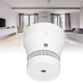 Miniatyrbillede 1 af 8: Røg- og branddetektor med WIFI-understøttelse til Tuya-app med stemmealarm og LED-lys - intelligent røgalarm til hjemmet