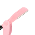 Miniatyrbillede 5 af 8: Pink 3 i 1 Øjenbrynsklipperbørste Trimmer Multifunktionel Manuel Øjenbrynspleje Formgivningsværktøj
