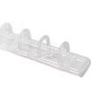 Miniatyrbillede 4 af 8: 10 stk. Bindekamme ABS 6 Huller Binderinge til Lærer Studerende Dokument Notebook Fremstilling Transparent