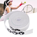 Miniatyrbilde 1 av 8: Tennis Racket Head AntiScratch Tape Racket Head Frame Guard PU Beskyttende Klistremerke(Hvit )