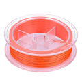 Miniatyrbillede 2 af 2: 50m Nylon Stærk Ekstrem Konisk Forfang Fluefiskeri Flettet Line Fisker (Orange-20lb)