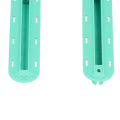 Miniatyrbillede 4 af 8: 3 stk. Surfboard Rudder Groove Plast Finned Box Plug Fin Base med SkruerGrøn