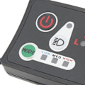 Miniatyrbilde 3 av 8: Elektrisk sykkel LED-strømindikatorpanel Elektrisk sykkelmodifisering Display Meter med vanntett 5P hannkontakt for 22,2 mm styre 24V