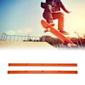 Miniatyrbillede 1 af 8: Rib Bones Rails Slidstærke Holdbare Stabile Fleksible Blanke Udseende Longboard Rails Ribs BonesOrange