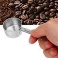 Miniatyrbild 1 av 8: 30 ml kaffebönor mätskopa 304 rostfritt stål mätsked för socker mjölk fruktpulver