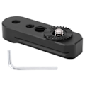 Miniatyrbillede 2 af 6: Legering til kamerastabilisator i aluminium, adapterplade til ZHIYUN weebill s sort