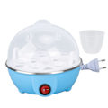 Miniatyrbilde 2 av 8: Kylling Egg Cooker Lag Opptil 7 Store Kokte Egg Anti Dry Burning Automatisk Slå Av Egg Poacher Med Varmeplate EU Plugg 110V Blå