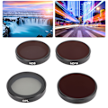 Miniatyrbillede 8 af 8: Actionkamera Linsefilter Magnetisk Optisk Glas CPL ND8 ND16 ND32 Filter Sæt til DJI Osmo Action3