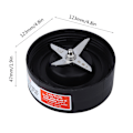 Miniatyrbillede 6 af 8: Ekstraktorblad Blender Rustfrit Stål Udskiftning passer til RX 1700W