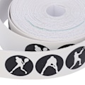 Miniatyrbild 4 av 8: Tennis Racket Head AntiScratch Tape Racket Head Frame Guard PU Protective Sticker(Vit )