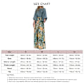 Miniatyrbillede 4 af 4: Kvinder Casual 2-delt Outfit Lang Puff Ærme Rund Hals Top Bluse Blomster Print Brede Ben Bukser til Kontor Grøn M
