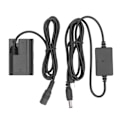 Miniatyrbillede 2 af 8: Dummy Batteri Udskiftning LP E6N Dummy Batteri Med Type C Buck Adapter til 5D Mark IV 5D Mark IlI 5DSR 6D Mark Il
