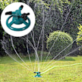 Miniatyrbilde 1 av 4: 360° Full Circle Roterende Vannspreder Irrigasjonssystem 3 Dyse Rør Slange for Hage