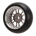 Miniatyrbillede 6 af 8: 4 stk. RC Drift Dæk Stærk Støddæmpning Høj Slidstyrke Nem Installation RC Bil Dæk til 1/28 RC Bil Titanium